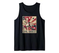 Resist Propaganda Poster Civil Unrest Tank Top