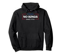 Resist Protest No Kings Since 1776 Minimal Men Women Kids Pullover Hoodie