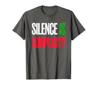 Resist Silence is Complicity Democracy Change Squad Activism T-Shirt
