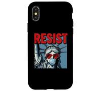 Resist Statue Liberty Bubblegum Protest Equality Case for iPhone X/XS