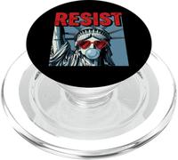 Resist Statue Liberty Bubblegum Protest Equality PopSockets PopGrip for MagSafe
