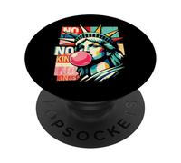 Resist Statue Liberty Cat Equality Retro Edgy Subtle Protest PopSockets Adhesive PopGrip