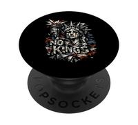 Resist Statue Liberty Cat Equality Retro Edgy Subtle Protest PopSockets Adhesive PopGrip