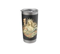 Resist Statue Liberty Cat Equality Retro Edgy Subtle Protest Stainless Steel Insulated Tumbler