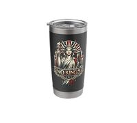 Resist Statue Liberty Cat Equality Retro Edgy Subtle Protest Stainless Steel Insulated Tumbler