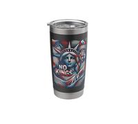 Resist Statue Liberty Cat Equality Retro Edgy Subtle Protest Stainless Steel Insulated Tumbler