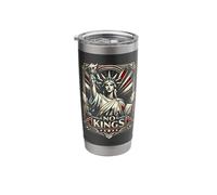 Resist Statue Liberty Cat Equality Retro Edgy Subtle Protest Stainless Steel Insulated Tumbler