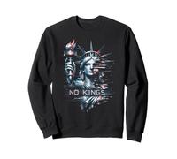 Resist Statue Liberty Cat Equality Retro Edgy Subtle Protest Sweatshirt