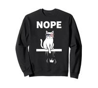 Resist Statue Liberty Cat Equality Retro Edgy Subtle Protest Sweatshirt