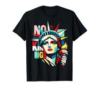 Resist Statue Liberty Cat Equality Retro Edgy Subtle Protest T-Shirt