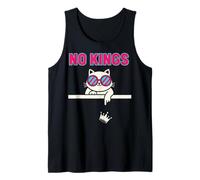 Resist Statue Liberty Cat Equality Retro Edgy Subtle Protest Tank Top