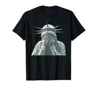 Resist Statue of Liberty Crying Protest Equality Men Women T-Shirt