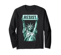 Resist Statue of Liberty | Equality & Freedom Lovers Long Sleeve T-Shirt