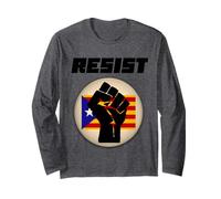 Resist T-Shirt Catalan Catalunya Independence Shirt Long Sleeve T-Shirt