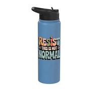 Resist This is Not Normal Stainless Steel Insulated Water Bottle