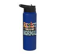 Resist This is Not Normal Stainless Steel Insulated Water Bottle