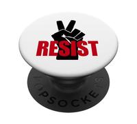 Resist Trump Non-Violent Peaceful Resistance No Kings PopSockets Adhesive PopGrip