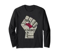 Resist Trump Protest Defy Political Activism Long Sleeve T-Shirt
