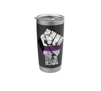 Resist Vintage Demisexual Flag Stainless Steel Insulated Tumbler