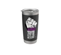 Resist Vintage Demisexual Flag Stainless Steel Insulated Tumbler