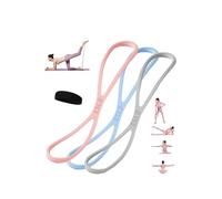 Resistance Band 15/25/35LB Silicone Exercise Band With Handles Figure Band Stretch Elastic Workout For Women 8 handles Shoulder resistance 8 arms Handles, Handles, bands,back workout Shoulder