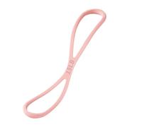 Resistance Band, 15 LB Silicone Exercise Band with Handles, Figure 8 Elastic Stretch Band for Women Home Workout (C)