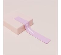 Resistance Band 5-Piece Latex Set, 10-40LB Exercise Band for Glute & Leg Toning, Yoga Fitness Band with Multiple Color Options(600X50X1.0mm Purple)