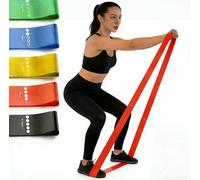 Resistance Band Fitness Set, Multi-Functional Home Workout Bands, Exercise Equipment for Strength Training, Yoga & Pilates, Unisex
