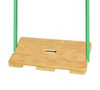 Resistance Band Foot Tray - Fitness Wood Foot Tray for Gym Stretching - Home Travel Fitness Equipment for Strength Stretching Men Women