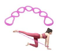Resistance Band for Exercise, 7 Hole Exercise Bands Resistance for Women with Non Slip Handle, Long Resistance Bands Portable Elastic Workout Bands for Strength Training, Yoga, Gym, Pilates