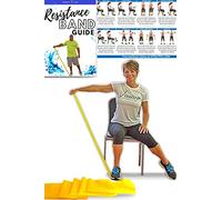 Resistance Band for Seniors: Exercise Band specifically Created for Seniors with Light Resistance and Longer Length + Instruction Guide. Latex Free. Exercise, Stretching, Physical Therapy