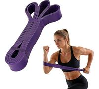 Resistance Band, Heavy Duty Loop Design, Thick Non-Slip Elastic for Pull-Up Assistance, Strength Training and Yoga (Purple, 5-15 LBS)