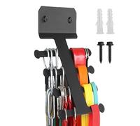 Resistance Band Organizer Hanger - Wall Mounted Gym Equipment Rack | Band Storage Hanger | Resistance Bands Organizer Rack | Gym Accessory Storage For Home, Gym, Living Room, Bedroom, Garage