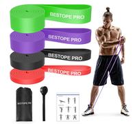 Resistance Band Pull Up Assist Band Set 4 Thick and Heavy Different Resist