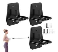 Resistance Band Wall Anchors | Workout Mount Iron L-shaped Design