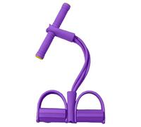 Resistance Band with Handle, 4 Pedal Tubes for Exercise, Full Body Elastic Band, Fitness Equipment, Trainer for Arms, Shoulders, Legs, Abdominal Workout