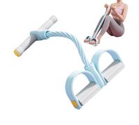 Resistance Band with Pedal | 6-Channel Elastic Yoga Strap,Resistance Band with Handle for Stretching - for, The Gym, Office, Exercise, Strength Training, Exercise