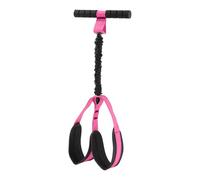 Resistance Band with Pedal - Multi-Use Adjustable Soft Latex Band with Handle | Home Yoga Equipment, for Home Fitness, Training, Stretching, Legs, Full Body Arms