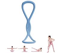 Resistance Bands, 2025 New Figure 8 Resistance Bands for Women Men, Fullbody Yoga Pulling Rope, Exercise Bands with Handles for Working Out,Arm,Chest Expander Strap (Bule, 25LB)