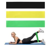 Resistance Bands, 3 PCS Resistance Fitness Exercise Loop Bands with 3 Different Resistance Levels for Men Women Fitness Chest Expanding Arm Leg Yoga Pilates Physio Therapy Rehabilitation A4ZLD (BGY)