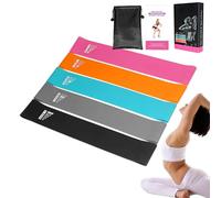 Resistance Bands | 5 Pieces Latex Compact Training Equipment, Exercise Bands for Women, Men, Women, Boys Girls, Young Teens, Husband Son