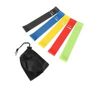 Resistance Bands 5Pcs Set for Men & Women - Exercise Bands for Fitness, Glutes, Legs, Yoga & Strength Training - Long & Loop Resistance Bands for Home Gym, Pull Ups, Stretching & Workout