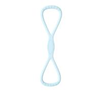 Resistance Bands 8 PCS Fitness Band Anti-Slip Silicone Men Women Training Exercise Elastic Strap for Muscle(Blue 25LBS)