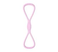 Resistance Bands 8 PCS Fitness Band Anti-Slip Silicone Men Women Training Exercise Elastic Strap for Muscle(Purple 15LBS)