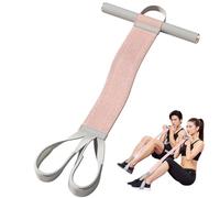 Resistance Bands, Elastic Sit up Exercise Equipment with Non-Slip Pedals, Portable Arm Workout Equipment with Handles for Men, Women.