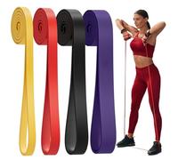 Resistance Bands, Exercise Bands，Resistance Bands for Working Out, Work Out Bands with Handles for Men and Women Fitness, Strength Training Home Gym Equipment