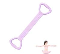 Resistance Bands, Figure 8 Fitness Resistance Bands with handles, arm bands for workout, exercise bands resistance for Women, stretching bands for Physical therapy(Purple)