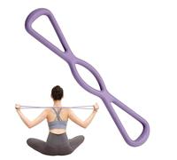 Resistance Bands for Arms - Figure 8 Portable with Non-Slip Handle, Elastic Exercise Bands, for Beginners and Fitness Lovers, Yoga, Home Workout and Gym