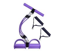 Resistance Bands For Pedal - 3 Tube Pull Strap For Muscle Building,with Handle Resistance Bands for Stretching - For Fitness, Pilates, Workouts, Physical Strength and Home Gym Use