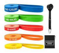 Resistance Bands for Working Out, 5 Levels Pull Up Assist Bands Set
